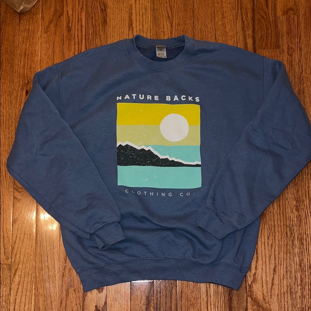 NatureBacks Blue Vintage Sweatshirt